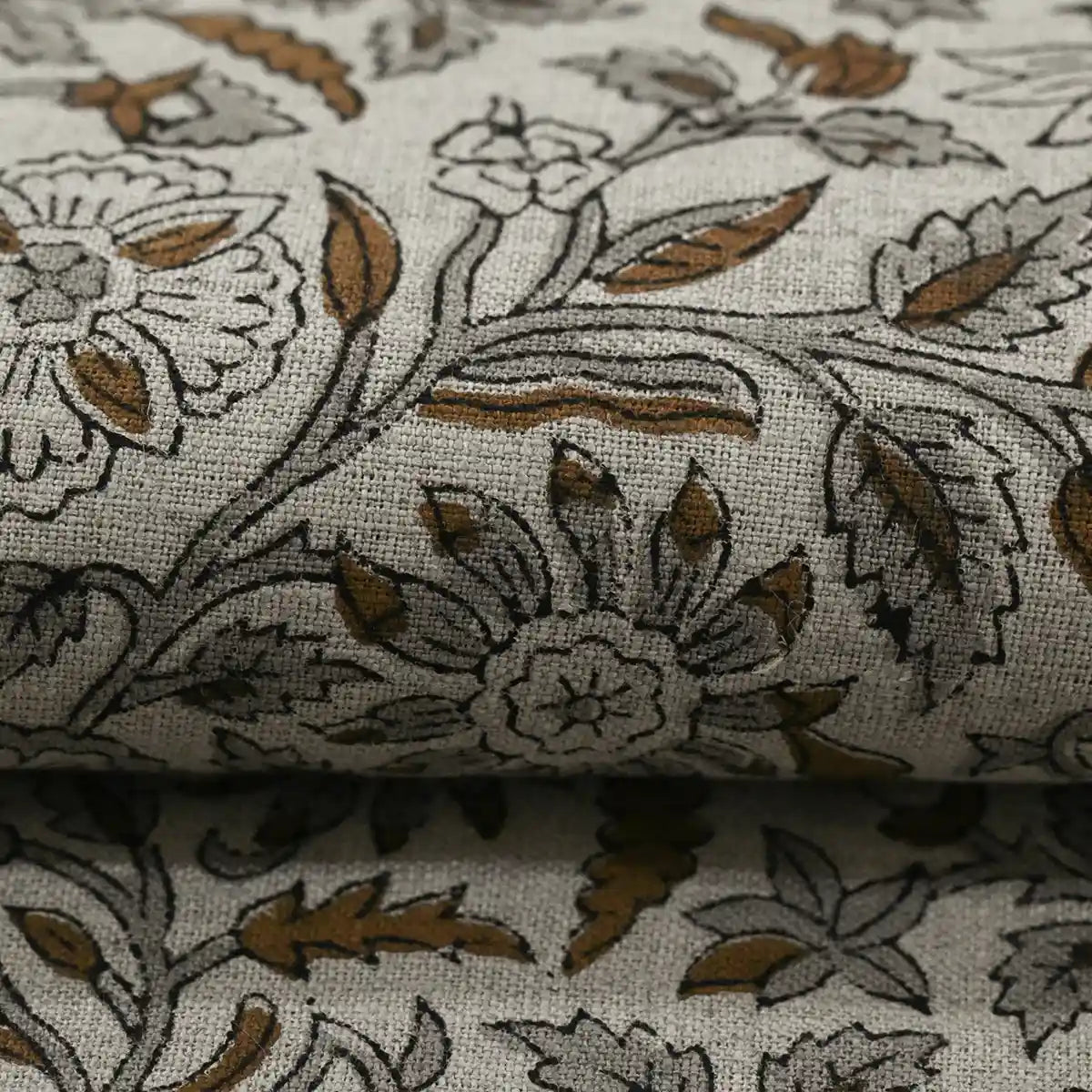 Euphemia Heavyweight Handloom Linen Fabric Linen Fabric