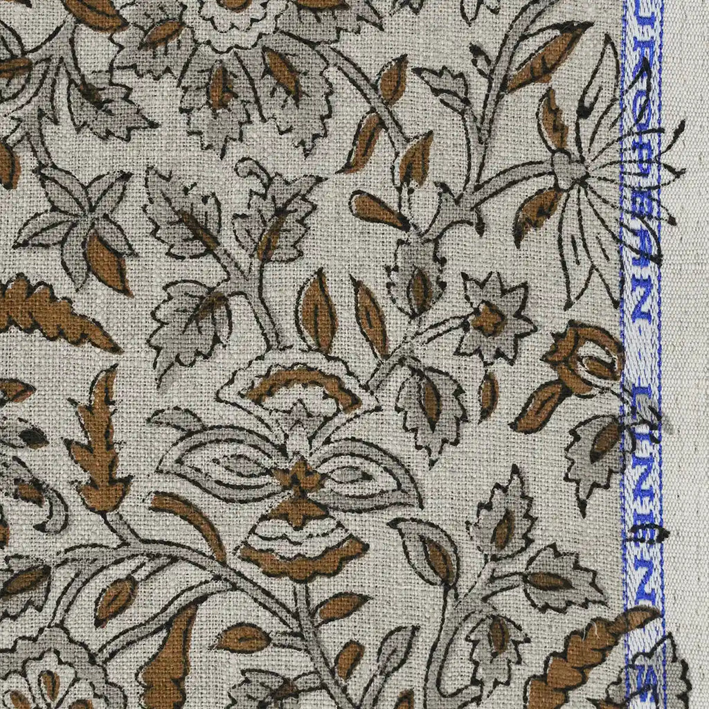 Euphemia Heavyweight Handloom Linen Fabric Linen Fabric