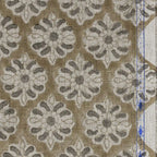 Jack Block Print Handloom Linen Linen Fabric