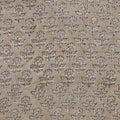 Iris Linen Block Print Yard Natural Linen Linen Fabric