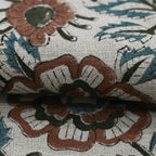 Cleo Block Print Linen Linen Fabric