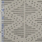 Zig-Zag Hand Block Print Designer Floral Fabric Linen Fabric