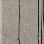 Claura Stripes Hand Block Printed Linen Upholstery Fabric Linen Fabric