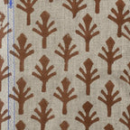 Lena Printed Linen Fabric Linen Fabric