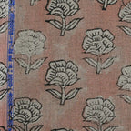 Peyton Floral Linen Fabric Linen Fabric