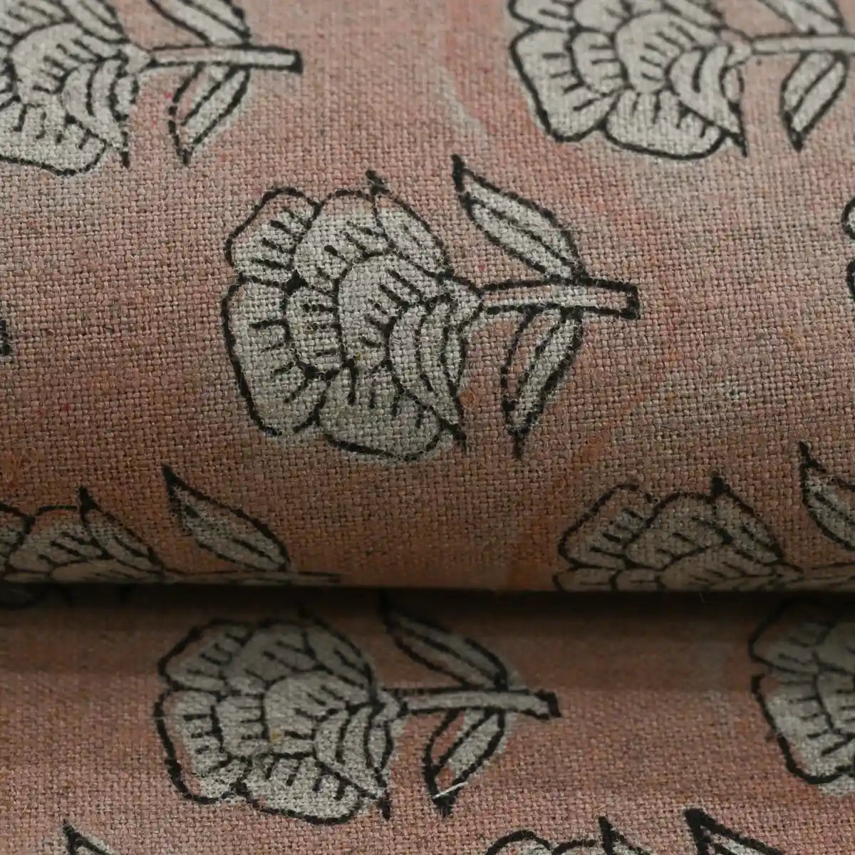 Peyton Floral Linen Fabric Linen Fabric