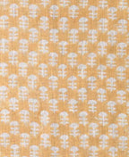 Edith Block Printed Linen Fabric Linen Fabric