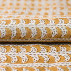 Dixie Hand Block Print Linen Fabric Linen Fabric