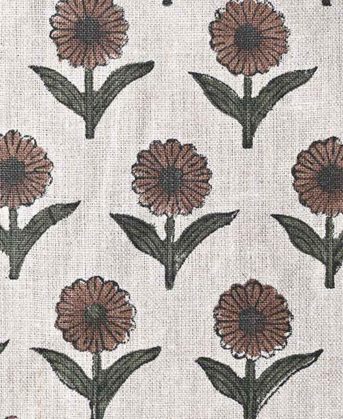 1 Yard Cut Out Linen Fabric