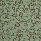 Flora Bloom Rust Pillow Cover Pillow Covers