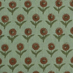 Ditsy Bloom Rust Pillow Cover Pillow Covers