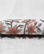 Danielle Indian Block Print Linen Linen Fabric