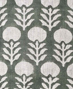 Edison Hand Block Printed Indian Linen Fabric Linen Fabric