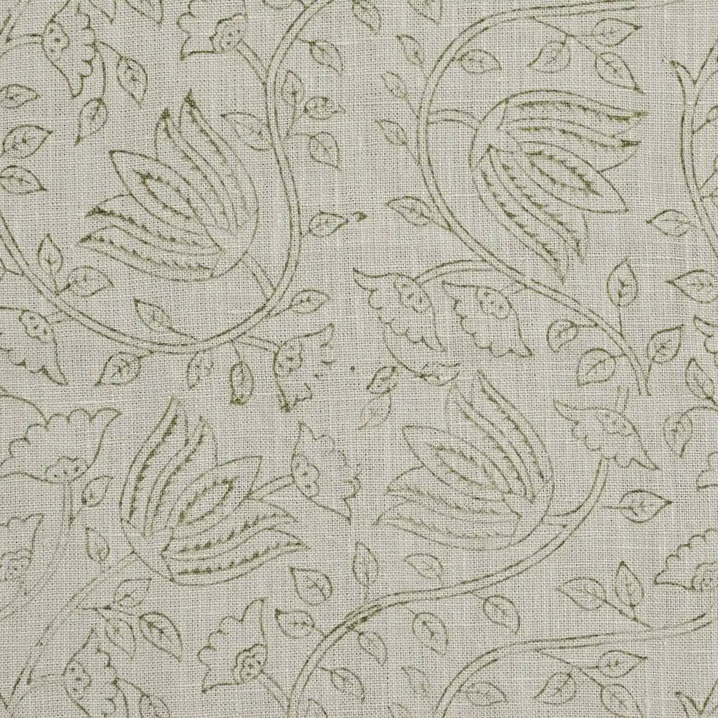 Floral Vine Rust Pillow Cover Pillow Covers