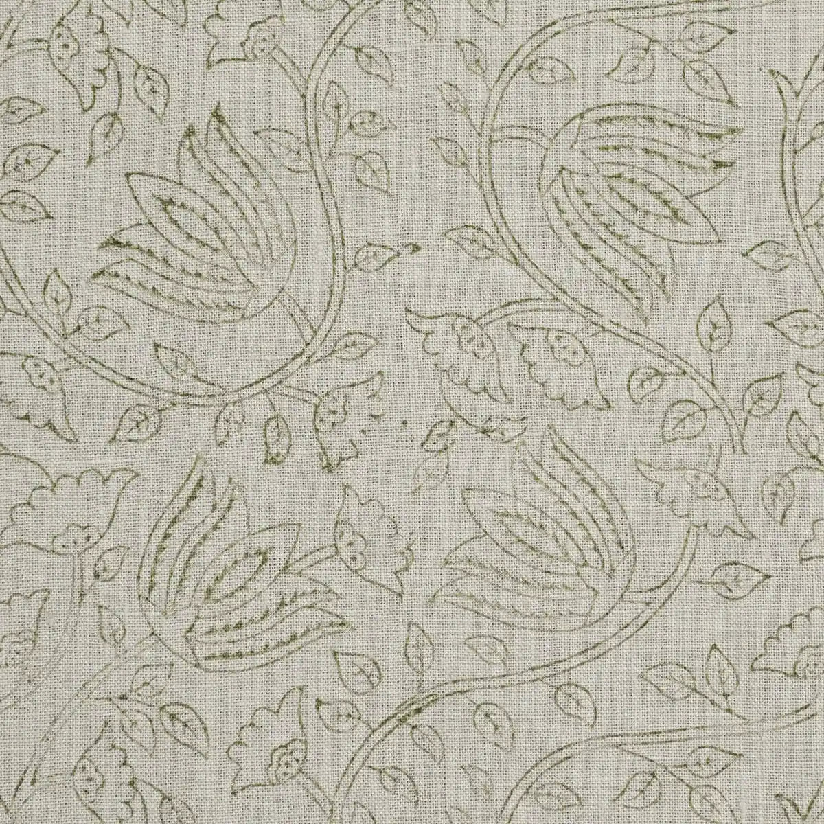 Floral Vine Rust Pillow Cover Pillow Covers