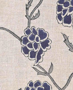 Edward Indian Hand Block Print Linen Fabric Linen Fabric