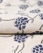 Edward Indian Hand Block Print Linen Fabric Linen Fabric