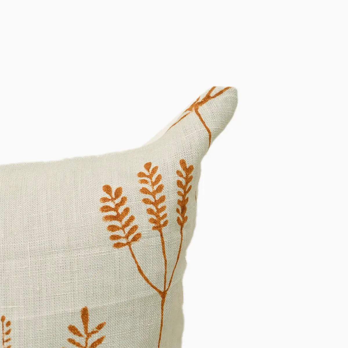 Floral Ground Mustard Pillow Cover Pillow Covers