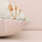 Floral Ground Mustard Pillow Cover Pillow Covers