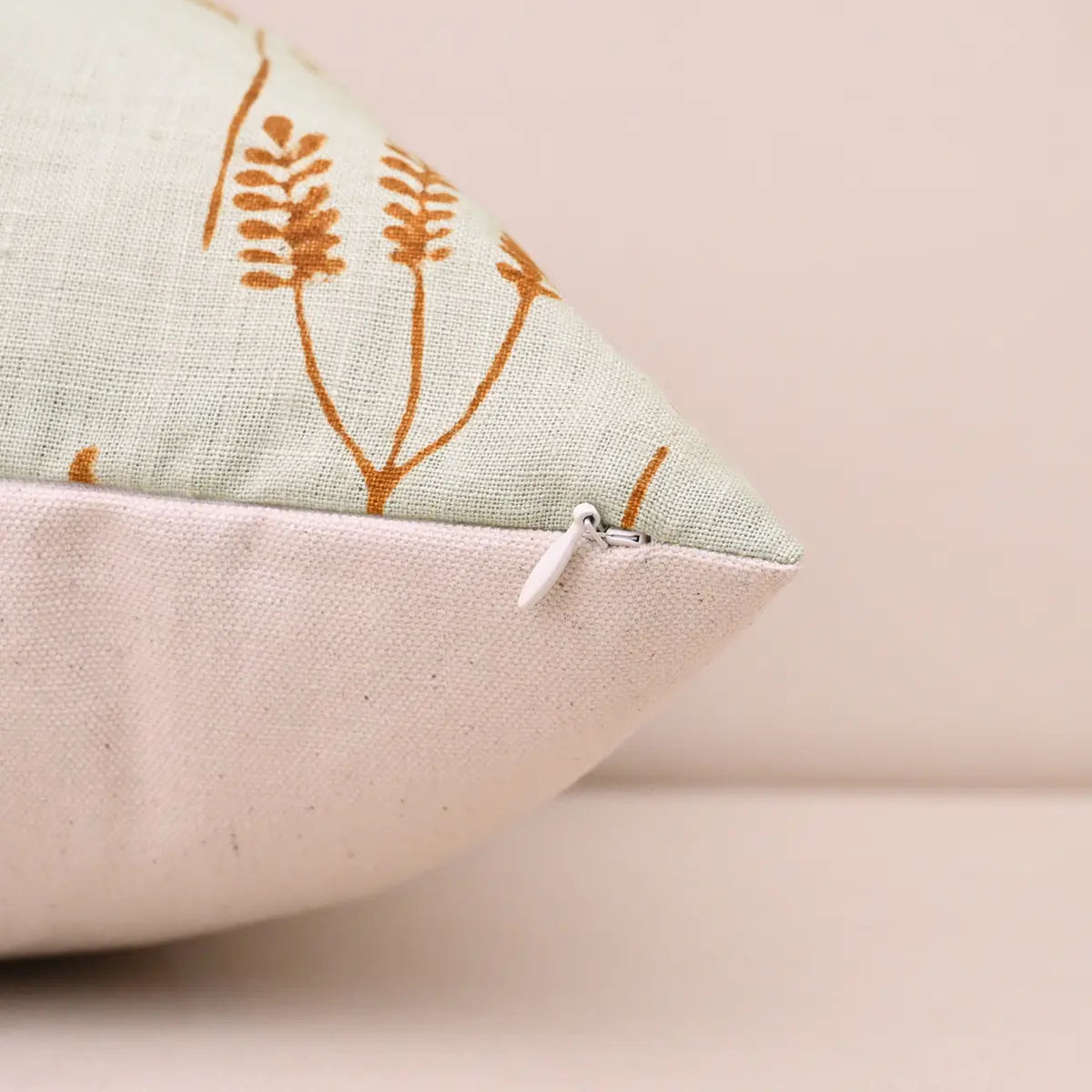 Floral Ground Mustard Pillow Cover Pillow Covers