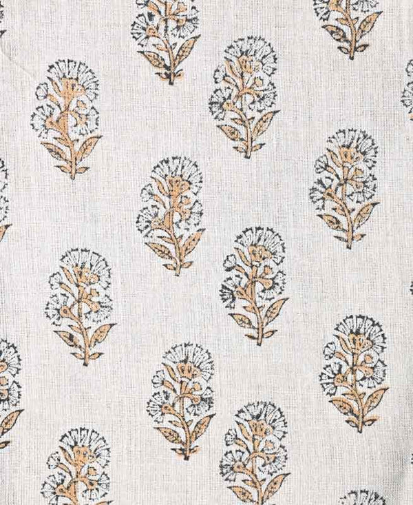Penelope Block Printed Handloom Linen