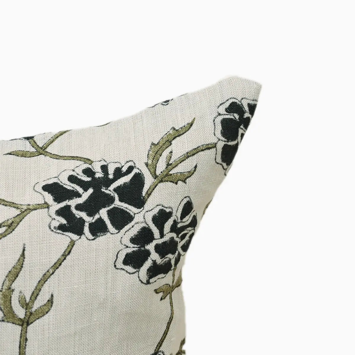 Botanica Black Pillow Cover Pillow Covers