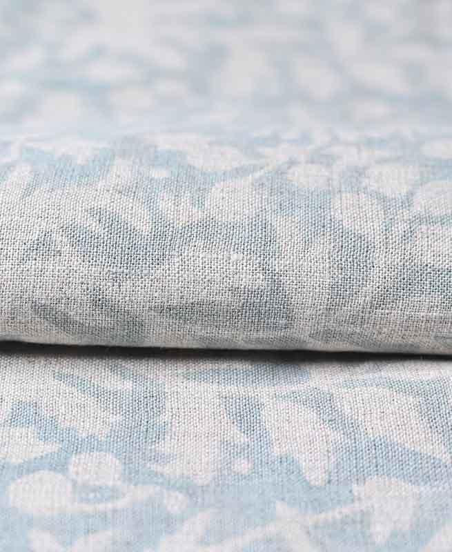 Malyn Handloom Block Print Linen Linen Fabric