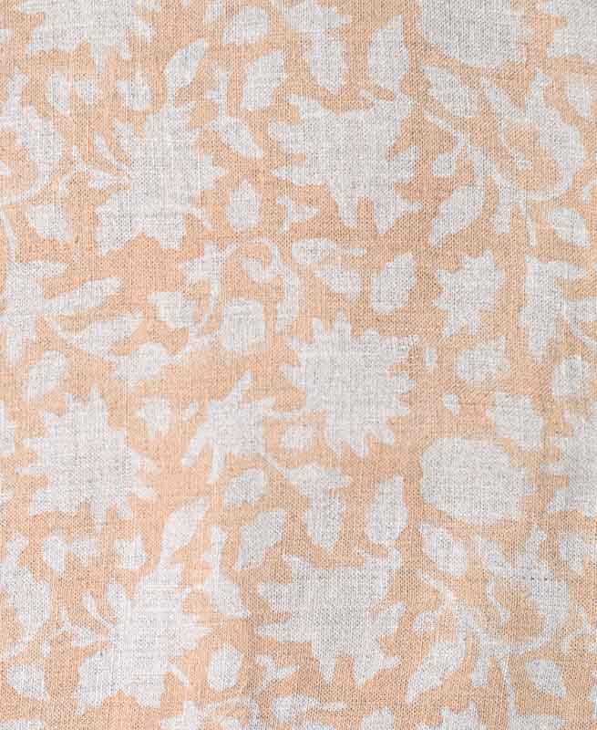 Michael Hand Block Printed Linen Fabric Linen Fabric