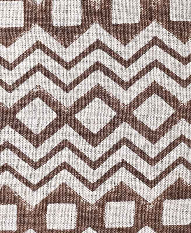 Etta Printed Linen Fabric Linen Fabric