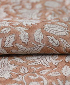 Caleb Hand Block Printed Linen Fabric Linen Fabric