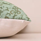Flora Bloom Sage Green Pillow Cover Pillow Covers