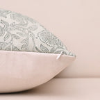 Vines Black Pillow Cover Pillow Covers