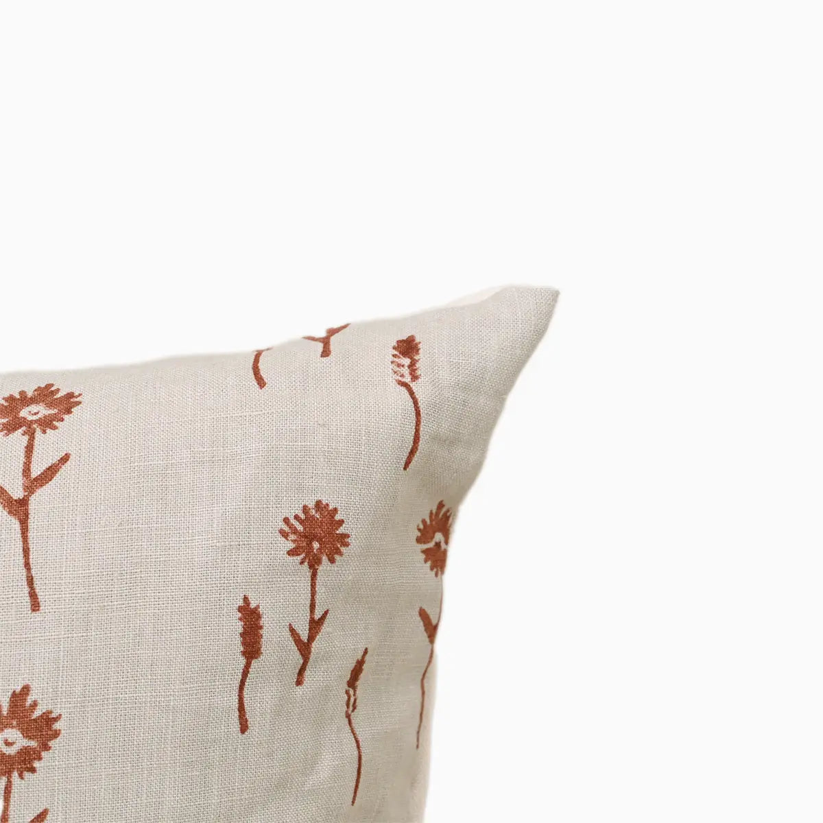 Bloom Rust Pillow Cover Pillow Covers