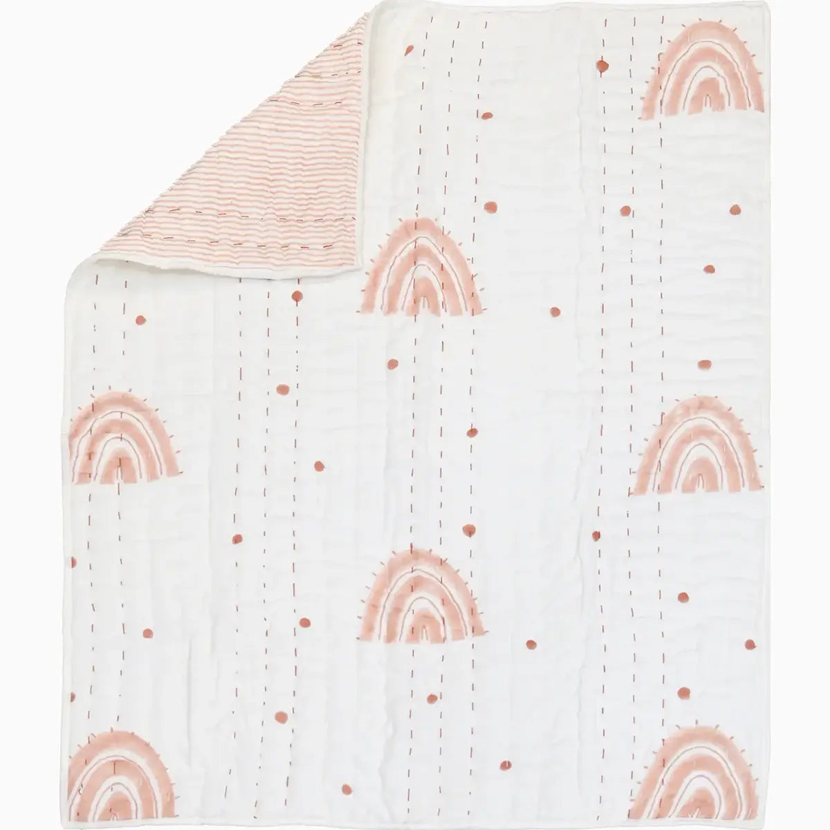 Rainbow Bush Baby Quilt Quilts