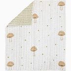 Mushrooms Baby Quilt Quilts