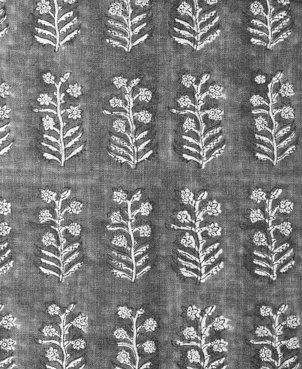 Sylvie Hand Block Printed Linen