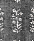 Sylvie Hand Block Printed Linen Linen Fabric