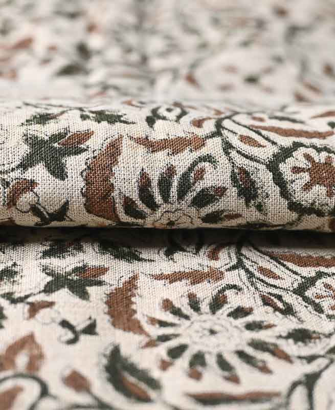 Euphemia Heavyweight Handloom Linen Fabric Linen Fabric