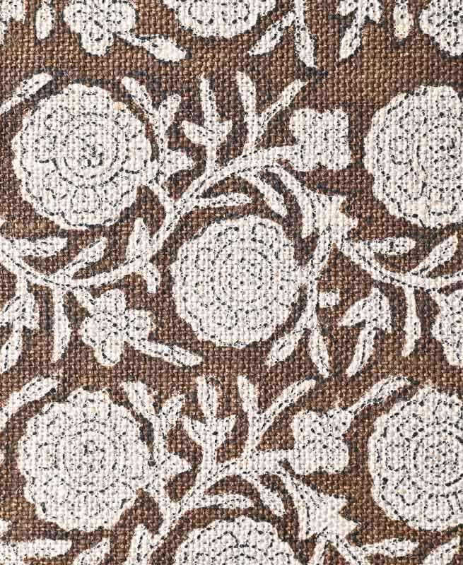 Dean Block Printed Linen Fabric Linen Fabric