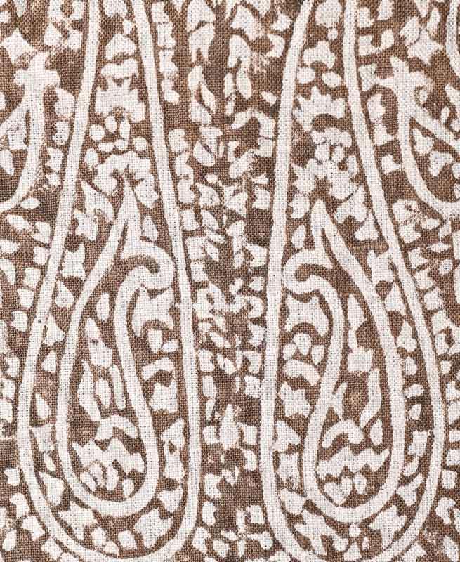 Evander Indian Linen Fabric by the Yard Linen Fabric