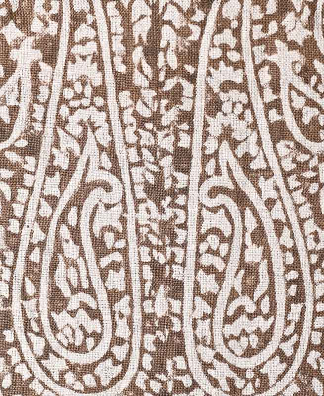 Evander Indian Linen Fabric by the Yard Linen Fabric