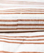 Thelma Hand Block Printed Linen Fabric for Upholstery, Curtains and more Linen Fabric