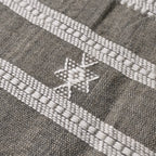 Handwoven Vintage Bhujodi Bed Throw -Olive Green - 50" x 90" Handloom Throws