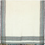 Handwoven Vintage Bhujodi Bed Throw - Seaside - 40 x 90 Handloom Throws