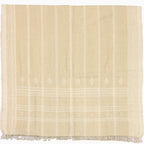 Bhujodi Vintage Handwoven Wool Bed Throw – Golden Yellow Handloom Throws