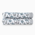 Geranium Hand Block Printed Quilt Quilts
