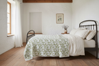 Larkspur Hand Block Printed Quilt Quilts