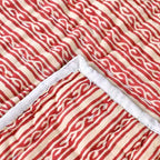 Carnation Hand Block Printed Quilt Quilts