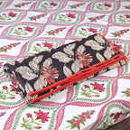 Azalea Hand Block Printed Quilt Quilts