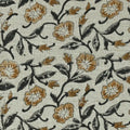 Ingrid Block Print Handloom Linen Fabric Swatch fabric swatch